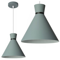 Lampa Wisząca Nowoczesna Kona A App094-1cp Szara