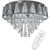 Kryształowa Lampa Sufitowa Plafon LED APP776-1C