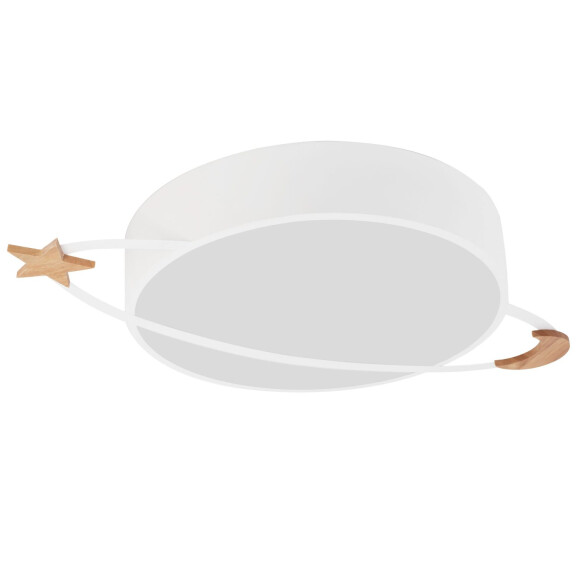 Lampa Plafon Moon APP867-C Biała