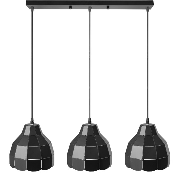 Lampa Sufitowa Wisząca Potrójna Metalowa APP245-3CP