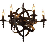 Lampa Wisząca Industrial Loft Metal App256-6c