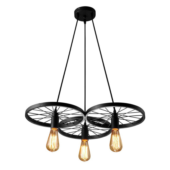Lampa Sufitowa Wisząca App213-3cp Koło Industrial