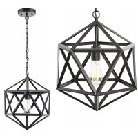 Lampa sufitowa wisząca Tuscon Czarna