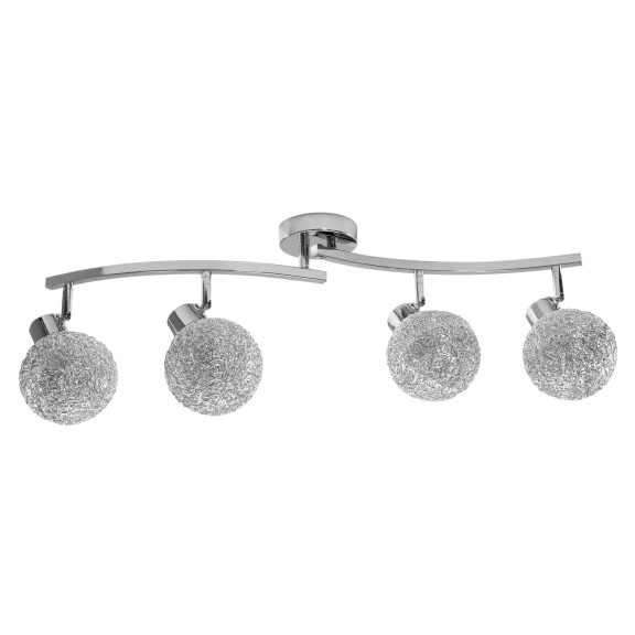 Lampa Sufitowa Wisząca Metalowa APP673-4C CHROM