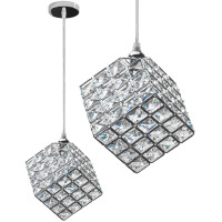 Lampa Wisząca Glamour Kostka App721-1cp Chrom