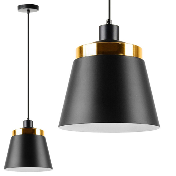 Lampa Sufitowa Wisząca Metalowa Loft APP293-1CP