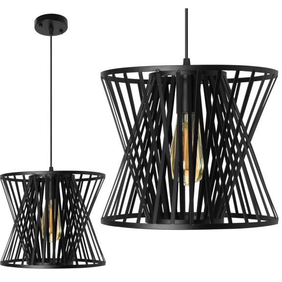 Lampa sufitowa wisząca pojedyncza Loft APP202-1CP