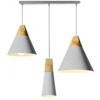 Lampa sufitowa SCANDI SET CP Szara