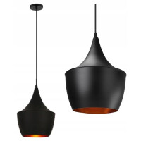 Lampa sufitowa wisząca Costa A Czarna