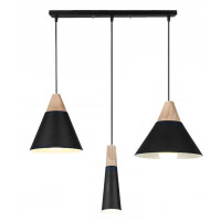Lampa sufitowa SCANDI SET CP Czarna