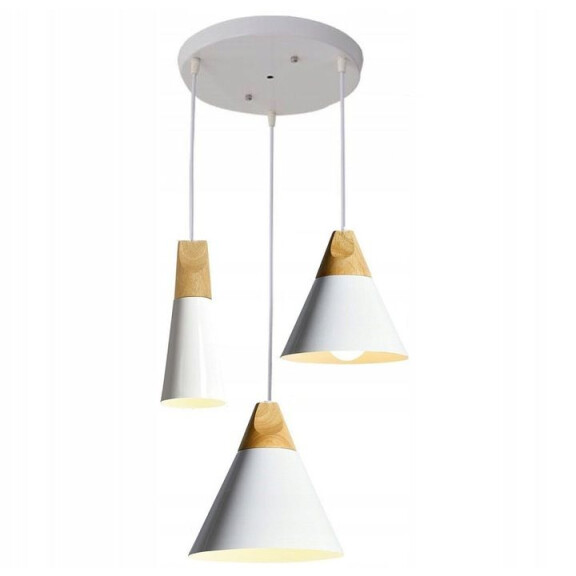 Lampa sufitowa SCANDI SET CPR Biała