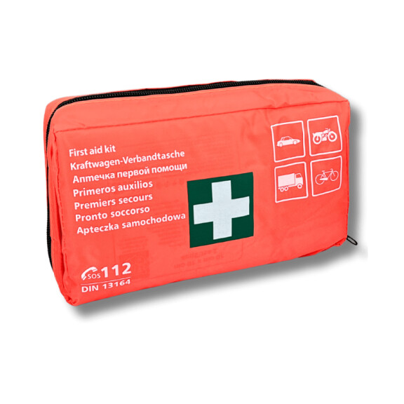 Apteczka samochodowa DIN 13164 materiał