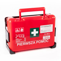 Apteczka przemysłowa BDw Standard DIN 13164 kolor czerwony