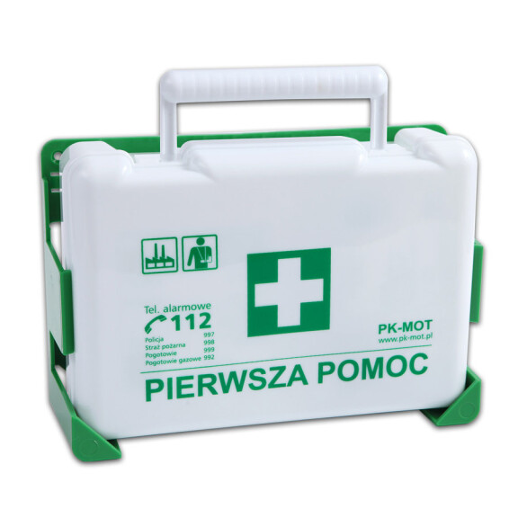 Apteczka przemysłowa BDw Standard DIN 13164 kolor biały