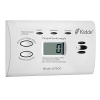 Czujnik tlenku węgla (czadu) Kidde K7DCO LCD (10 lat gw.)