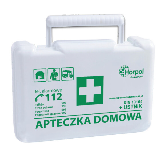 Apteczka domowa DIN 13164 BD New biała
