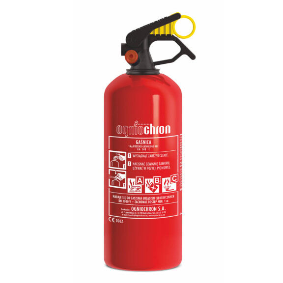 Gaśnica samochodowa 1kg GP-1x ABC/M proszkowa