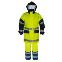 Ubranie wodoochronne 500/501/A antystatyczne, trudnopalne, 2-częściowe z kapturem, 540 g/m2