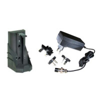 Ładowarki 12-24 + 230V do latarki kątowej MICA ML-808 - 2 bazy i ładowarka 12-24V + adapter 230V