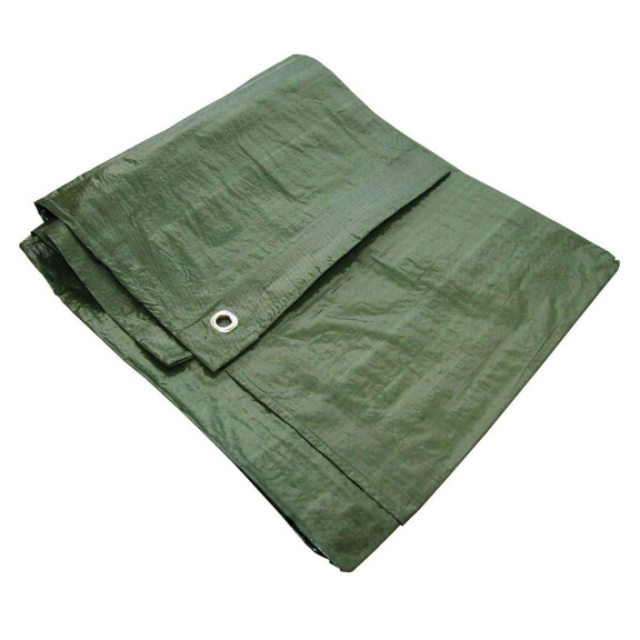 Plandeka PE serii Mocna 130g wymiar 6x8 m