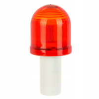 Lampka do pachołka składanego (zapasowa), diodowa (LED) czas, świecenia min 130 godz, 2x bat.AAA