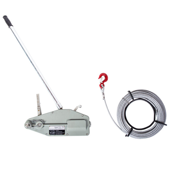 Wyciągarka ręczna linowa ZLD-3200 typu handgrip, uciąg 3200 kg