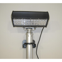 Samochodowy, OBROTOWY maszt oświetleniowy, IP-68, z kompresorem 24V