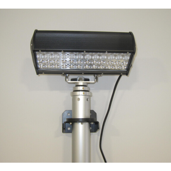 Samochodowy, OBROTOWY maszt oświetleniowy, IP-68, z kompresorem 24V