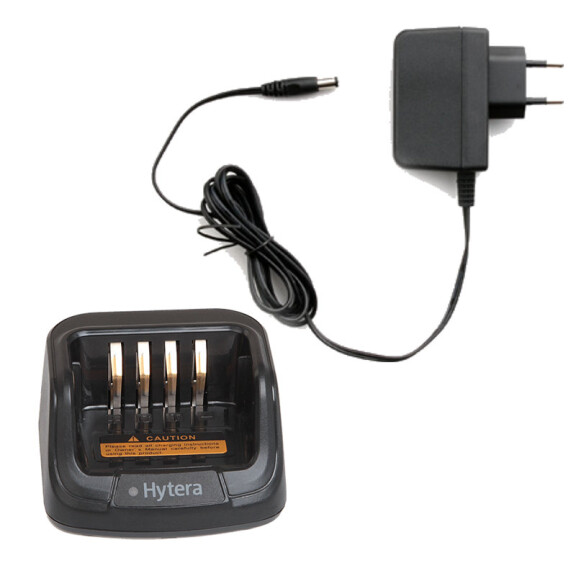 Ładowarka biurkowa do Hytera PD-485 i BP-565, podstawka CH10A07 i zasilacz PS1018