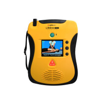 Defibrylator Lifeline VIEW z kolorowym wyświetlaczem LCD