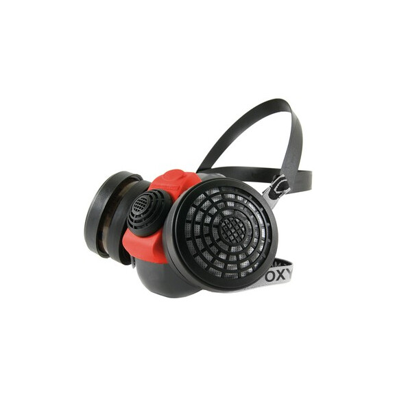 Półmaska wielogazowa Oxyline Climax 756-R + 2 pochłaniacze A1, gumowa