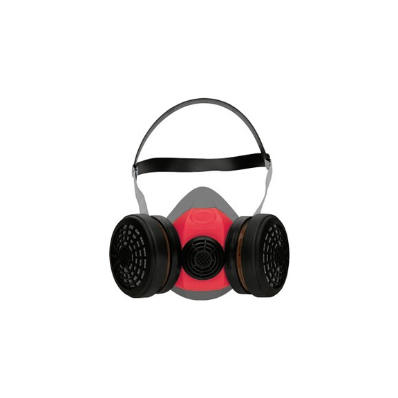 Półmaska wielogazowa Oxyline Climax 756-R + 2 pochłaniacze ABEK1, gumowa