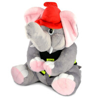 Maskotka strażacka Słoń - duży 60 cm