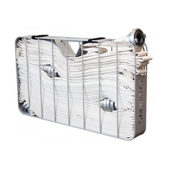 Kaseton / noszak na 2 węże W-75 z otwieranym bokiem