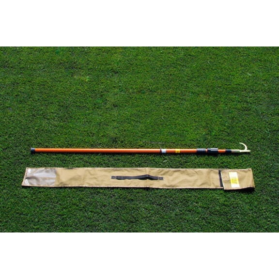 Teleskopowy bosak dielektryczny BTD-B złożony 2m, rozsunięty 4m