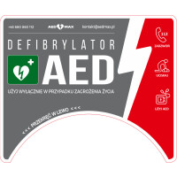 Oznakowanie AED - Tablica dla Rotaid