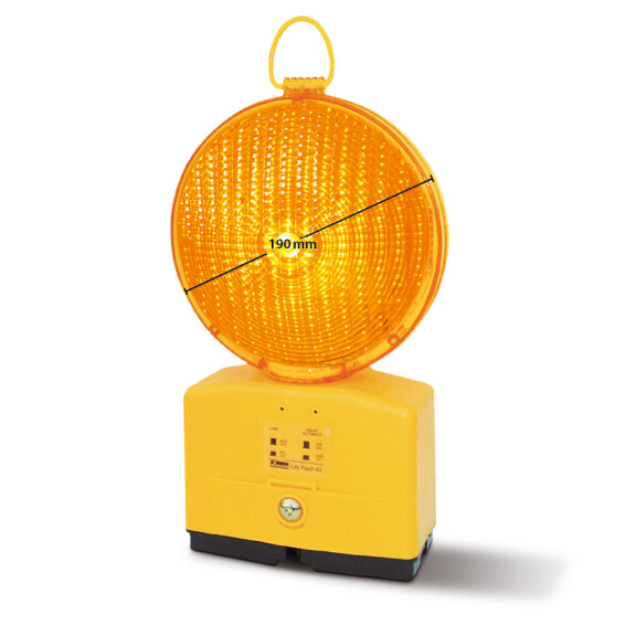 Lampa CITY-FLASH 63/S K800U dzienna, stojąca, moc 260 kandeli, 19cm, dwustr., świeci 300h