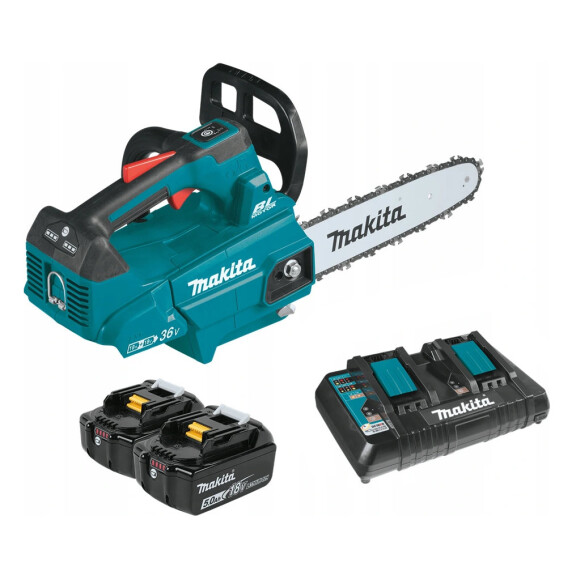 Akumulatorowa pilarka łańcuchowa MAKITA DUC306PT2B (2x18V)