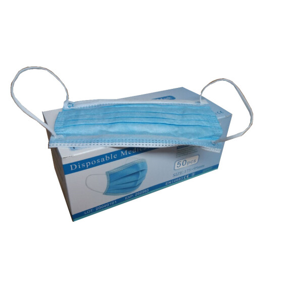 Maseczki ochronne chirurgiczne typu II R - opakowanie 50 szt