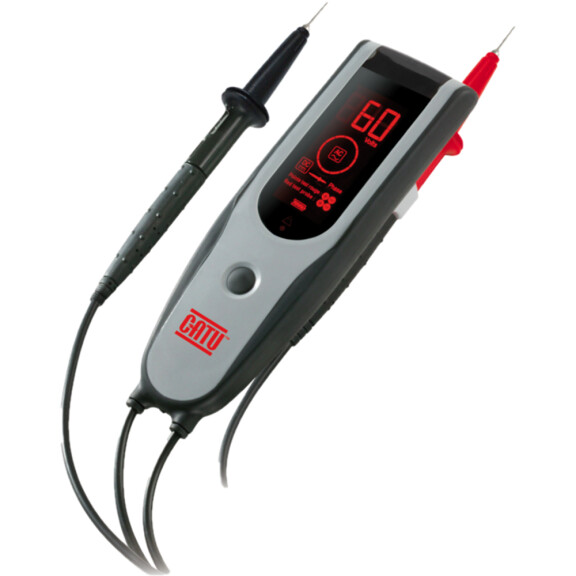 Wskaźnik miernik napięcia prądu zmiennego AC i stałego DC do fotowoltaiki CATU MS-920 EX cyfrowy