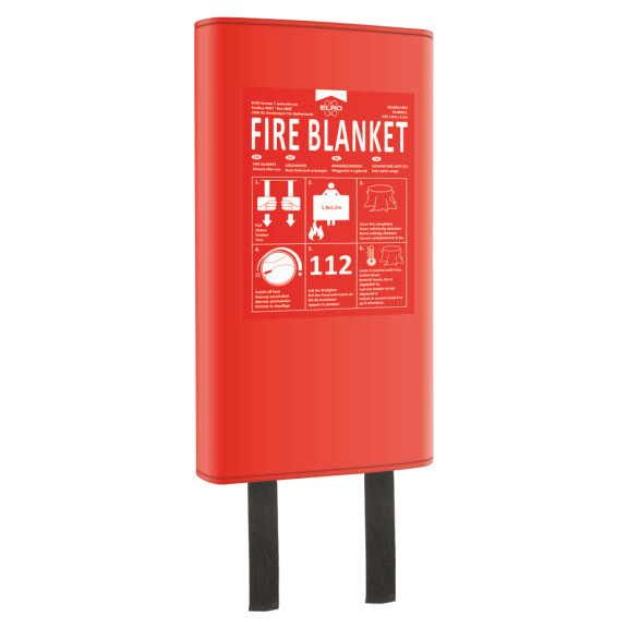 Koc gaśniczy szklany twardy - duży 1,8x1,2m EN 1869:2019