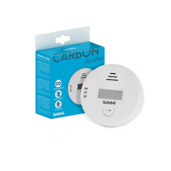 Czujnik tlenku węgla (czadu) SafeMi SHC-07, 10 lat