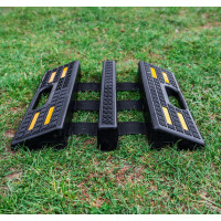 Mostek przejazdowy 2x75 gumowy składany