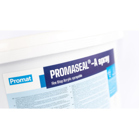 PROMASEAL®-A Spray – elastyczna masa ogniochronna do dylatacji i przejść rurowych EI30–EI240