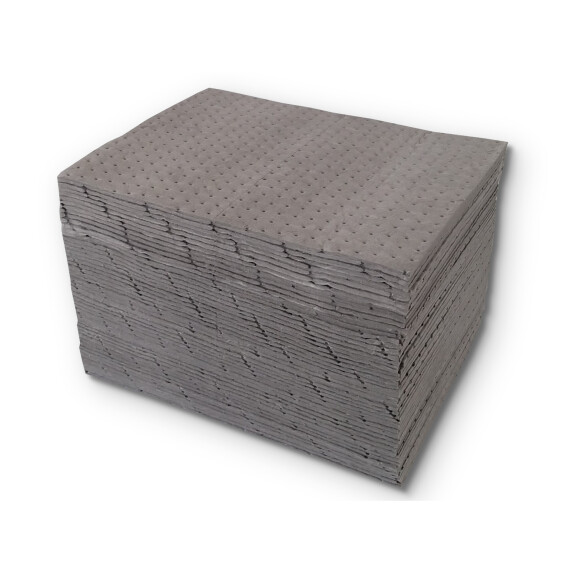 Mata Sorbentowa Uniwersalna, (100 Arkuszy), Chłonność 144 L. Szary 1 350 G/m2 40Cm X 50Cm Mata Uniwersalne
