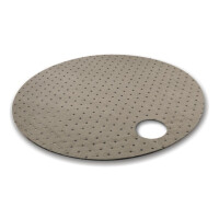 Mata Sorbentowa Uniwersalna, Na Beczki, Chłonność 63 L. Szary 3 350 G/m2 Fi 56Cm