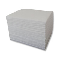 Mata Sorpcyjna Olejowa, (100 Arkuszy), Chłonność 112 L. Biały 1 275 G/m2 40Cm X 50Cm Mata Olejowe / Hydrofobowe Na Wodę