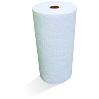 Mata Sorbentowa Olejowa, (Rolka), Chłonność 288 L. Biały 1 180 G/m2 76Cm X 91M Rolka Olejowe / Hydrofobowe Na Wodę