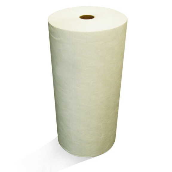 Mata Sorbentowa Olejowa, (Rolka), Chłonność 286 L. Biały 1 350 G/m2 76Cm X 45M Rolka Olejowe / Hydrofobowe Na Wodę