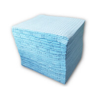 Sorbent Do Oleju (100 Arkuszy), Chłonność 141 L. Niebieski 3 350 G/m2 40Cm X 50Cm Mata Olejowe / Hydrofobowe